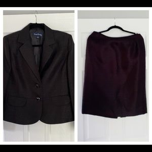 Evan Picone skirt suit size 10.
